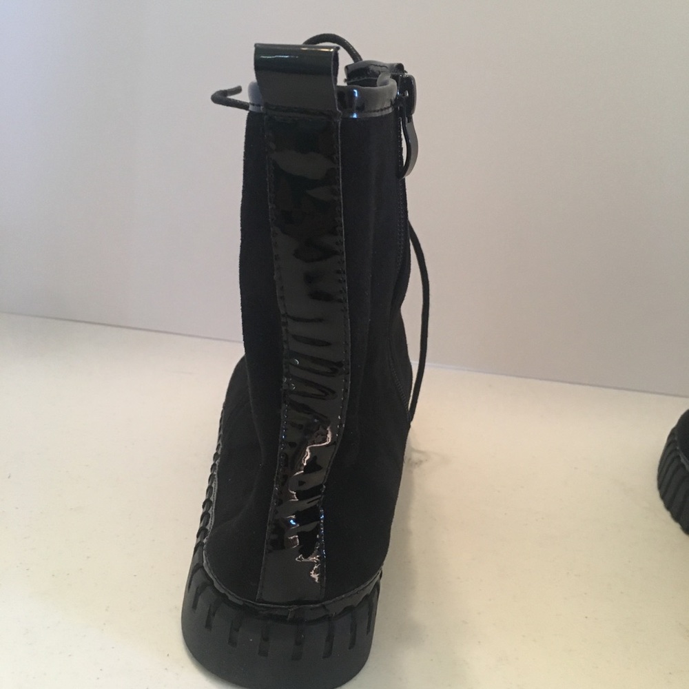 Italina Lace Up side zip bootie - Picture 4 of 6